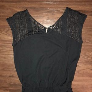 Solid Black Jumpsuit